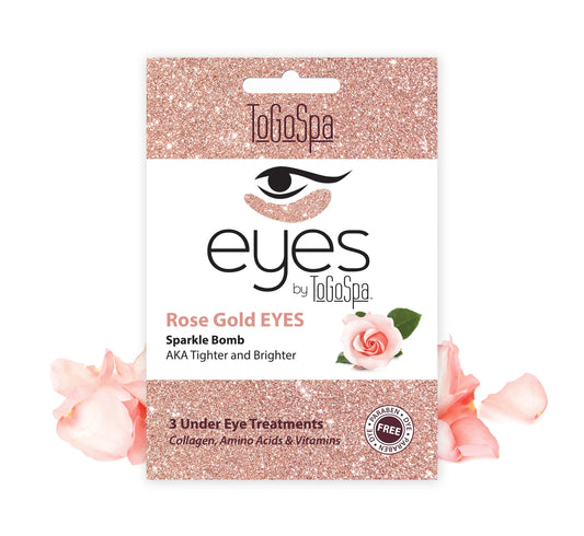 Rose Gold Eyes - Sparkle Bomb