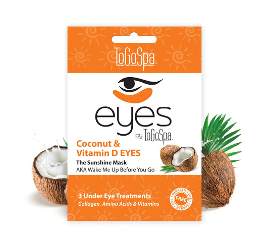 Coconut & Vitamin D Eyes - The Sunshine Mask
